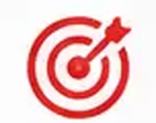 Target and arrow icon