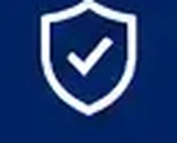 Shield with a check mark icon